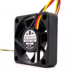 Zyvpee 40mm OD4010-24HB01A  24V 0.09A 3 Wires 4CM Cooling Fan 40x10mm