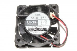 50MM 5015 ORIX MD516B-12-F3 12V 0.12A RV3 2 Wires 5CM Cooling Fan