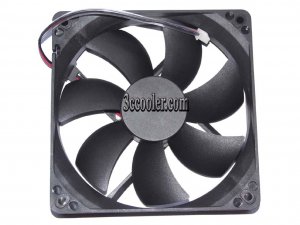 120mm HA1225L12S-Z 12V 0.33A 3.96W 2 wires 2 pins 12cm case fan power cooling