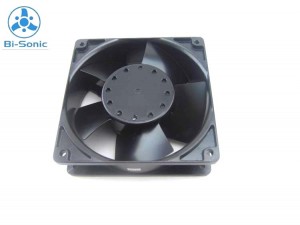 Original 120x38mm Bi-Sonic 4E-230B AC230V 2 Pins All-metal thermostability Axial AC Fan