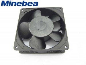NMB 12038 4715MS-10T-B50 AC100V Al Frame 1 Phase 2 Pins Axial Fan