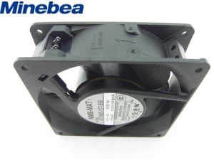 120x38mm NMB 4715MS-12T-B50 AC115V 50/60Hz 1 Phase 2 Pins Axial Fan
