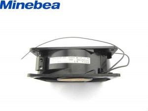 Original 120x38mm NMB 4715MS-23W-B50 230V 1 Phase 2 Wires Metal Frame Axial AC Fan For Cabinet