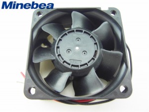 60x25mm NMB 2410ML-05W-B50 DC24V 0.13A 2 Wires Inverter Axial Fan