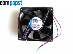 Original 8025 ebmpapst 8414NGH 24V 2.8W 2 Wires Inverter Case Fan