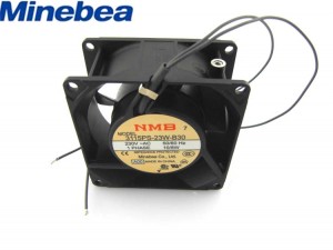 NMB 8038 3115PS-23W-B30 230V 1 Phase 2 Wires metal frame AC axial Fan