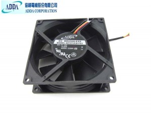 ADDA 105x38mm AD1012LB-F93 12V 0.33A 3 Wires 3 Pins Axial Fan for Projector