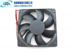 ADDA 12025 AD1224HB-A71GL DC24V 0.19A 2 Wires Ball Bearing Axial Fan