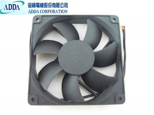 ADDA 12025 AD1224UB-A72GL 24V 0.25A 3 Wires 3 Pins Axial Fan For inverter