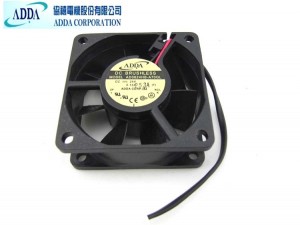 ADDA 60x25mm AD0624HB-A70GL DC24V 0.15 2 Wires 2 Pins Axial fan