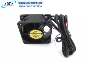 Original ADDA 60x25mm AQ0624HB-A76GL DC24V 0.15A 3 Wires waterproof Axial Fan For Humidifier