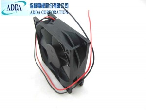 Original ADDA 80X25mm AD0848HB-A71GL 48V 0.11A Ball Bearing 2 Wires Axial Case Fan