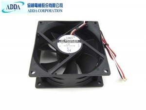Original ADDA 92x38mm AD0912HB-F73 DC12V 0.70A 3 Wires 3 Pins Axial Fan For Inverter