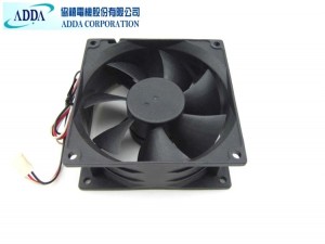 Original ADDA 92x38mm AD0912HB-F73 DC12V 0.70A 3 Wires 3 Pins Axial Fan For Inverter
