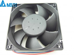 Delta 120x38mm AFB1224SHE 24V 0.75A 4 Wires 4 Pins PWM Axial Fan for Inverter