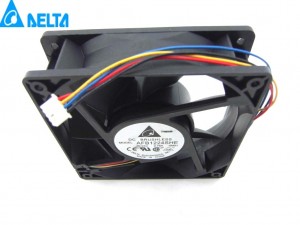 Delta 120x38mm AFB1224SHE 24V 0.75A 4 Wires 4 Pins PWM Axial Fan for Inverter
