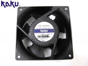 KAKU 120x38mm KA1238HA2 AC230V 0.13/0.11A IP55 2 Pins dust-proff water-proof Axial AC Fan