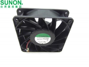 SUNON 120x38mm PSD2412PMB2 (2)F.GN DC24V 15W 3 Wires 5 Pins Inverter Axial Fan
