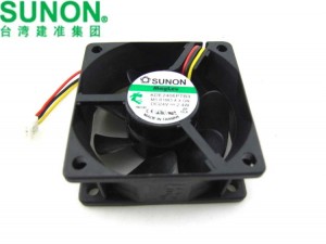 SUNON 60x25mm KDE2406PTB3 MS.B1883.A.X.GN 24V 2.4 W 3 Wires 3 Pins Axial Fan