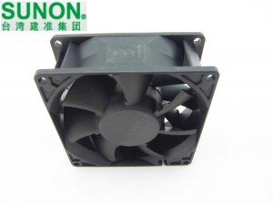 SUNON 92x38mm PMD2409PMB1-A (2).GN 9238 24V 12.2W 2 Wires Axial Fan For Inverter