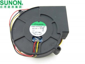 SUNON 97x94x33MM PMB1297PYB1-AY 12V 8.6W 3 Wires 3 Pins Blower For Projector