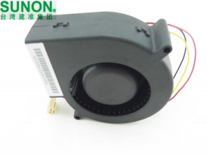 SUNON 97x94x33MM PMB1297PYB1-AY 12V 8.6W 3 Wires 3 Pins Blower For Projector