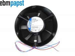 Original ebmpapst 6224 NTDA 172*51MM DC24V 48W Aluminum frame 3 Wires Axial Cooling Fan