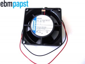 Original ebmpapst 8314H 8032 8CM 24V 0.25A 6W 2 Wires DC Axial Fan