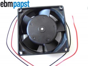 Original ebmpapst 8314H 8032 8CM 24V 0.25A 6W 2 Wires DC Axial Fan