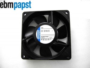 Original ebmpapst 9956 12025 12CM AC230V 14W 2 Pins metal AC Axial Fan