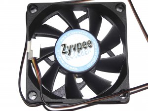 PC Cooler 7015 F72 12V 0.26A 2500RPM 24dBA 22CFM 3 Wire 3 Pins Case Fan 7cm cpu fan