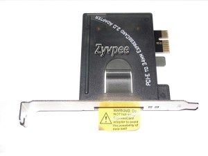 PCI Express to 34mm ExpressCard 2.0 adapter