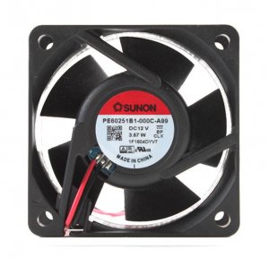 Zyvpee 60mm PE60251B1-000C-A99 12V 3.57W 2 Wires Switch Cooling Fan 60x60x25mm