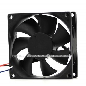 PELKO MOTORS 8CM 8025 D8025X48BPLB2h-7 DC48V 0.07A 3 Wires 3 Pins Case Fan