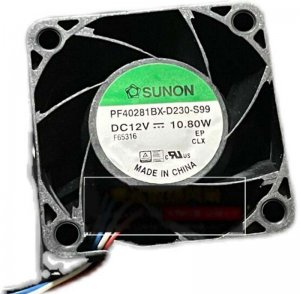 Sunon 40MM 12V 10.8W PF40281BX-D230-S99 PWM 4 Wires 4 Pins Cooling Fan 40x28MM