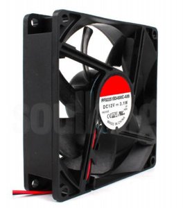 92mm PF92251B3-000C-A99 12V 3.1W 2 Wires Inverter Fan 92x92x25mm