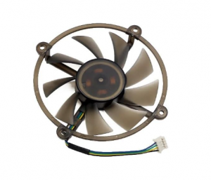 Power Logic PLA08015B12HH 12V 0.35A 4 wires 4 pins cricular brown vga fan graphics card cooler