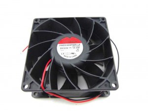 SUNON 92x38mm PMD2409PMB1-A (2).GN 9238 24V 12.2W 2 Wires Axial Fan For Inverter