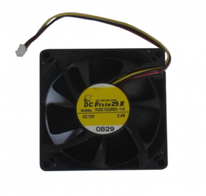 80MM 8025 Servo PUDC12Z4RSX-110 12V 2.4W 3 Wires 8CM Inverter Cooling