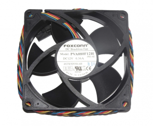 Foxconn 80*20mm PVA080F12H -P02-AE 12V 0.36A 45CFM 9DVNN 4Wire 4 Pins 8cm case fan, Server Fan