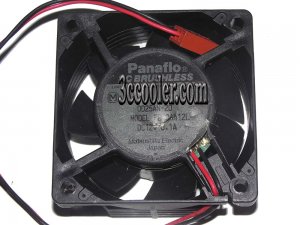 60MM 6015 Panaflo FBL06T12L DC12V 0.1A 2 Wires 6CM Cooling Fan