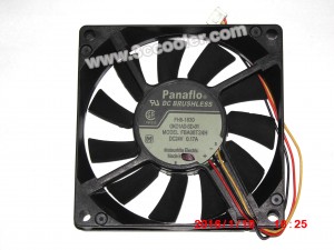 Panaflo 8015 FBA08T24H FH6-1830 0K01AD-SD-01 24V 0.17A 3 Wires Cooler Fan