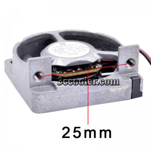 30mm UDQFB3E61 5V 0.07A 2 Wires 2 Pins 3CM Hermostability Aluminum frame Cooling Fan