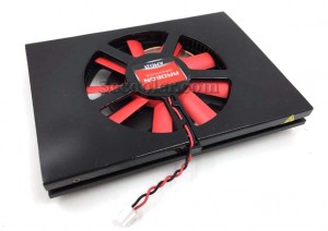 Power Logic PLA06010S12H 12V 0.22A 2Wire For ATI  FirePro V4900 W600 Video Fan with Heatsink