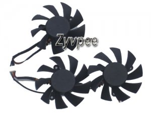 3 pcs/group Power Logic PLA08015D12HH 12V 0.35A 4 Wires 4 pins vga fan graphics card cooler