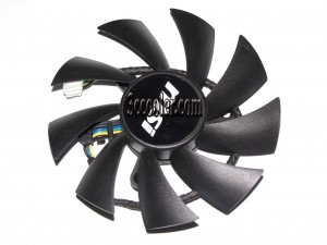 Original Power Logic PLA09215B12H 12V 0.55A 4 wires 4 pins MSI vga fan graphics card cooler