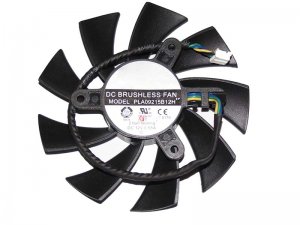 Power Logic PLA09215B12H 12V 0.55A 4 wires 4 pins MSI vga fan graphics card cooler