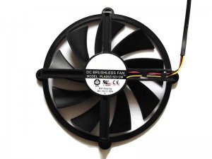 Power Logic PLA09215D12M 12V 0.35A 3 wires 3 pins circular vga fan Graphic Card fan