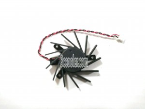 Power Logic PLB05710S12HH 12V 0.3A 2 Wires 2 Pins Video Card Fan