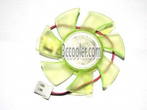 Power Logic PLD05010S12H 12V 0.2A 2 Wires 2 Pins VGA Cooling Fan
